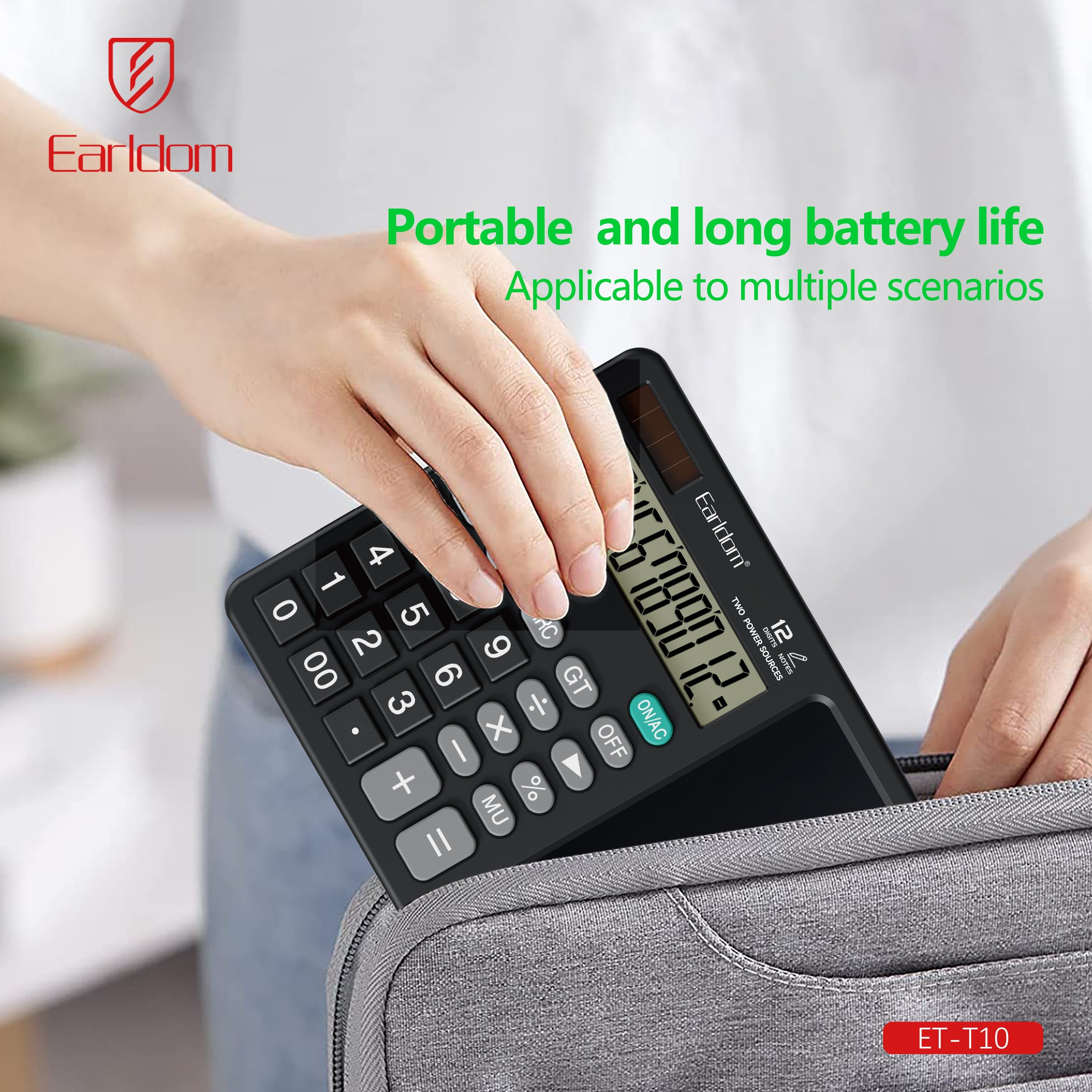 Calculator with Notepad ET-T10 Calculator with Notepad ET-T10